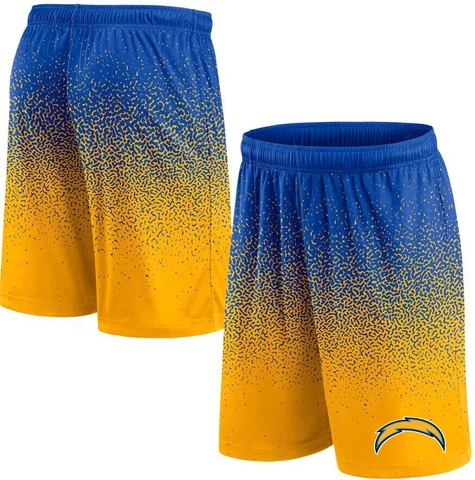 2023 Mens Los Angeles Chargers Fans Loose Workout Sports Jogging Training Shorts Cover
