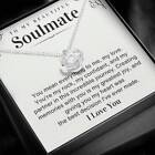 To my Beautiful Soulmate Love Knot necklace gift - You mean everything to me