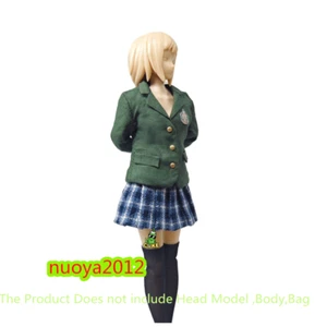 CUKE TOYS MA-A12002 1/12 Female Green School Uniform JK Shirt Clothes Model Toys - Picture 1 of 8