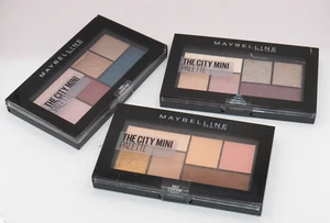 MAYBELLINE THE CITY MINI 6 SHADES EYESHADOW PALETTE - CHOOSE SHADE - Picture 1 of 30