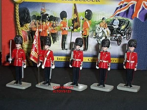 JUEGO DE FIGURAS SOLDADO DE JUGUETE DE METAL DE FIESTA CEREMONIAL DE GUARDIAS IRLANDESES DE COLOR BRITAINS 40393 - Imagen 1 de 1