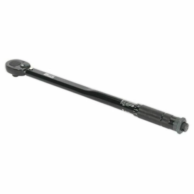 Sealey AK624B 1/2sq Drive CALIBRATED Micrometer Torque Wrench Black Series