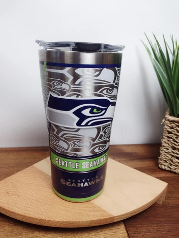 Tervis Edge 20oz Stainless Steel Tumbler - NFL - Seattle Seahawks - MUG Cover