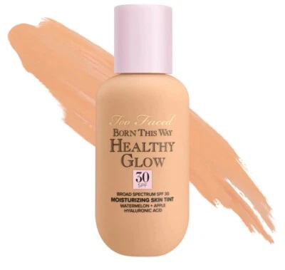 Too Faced Born This Way Healthy Glow SPF30 Moisturizing Skin Tint LIGHT BEIGE - Image 1 of 4
