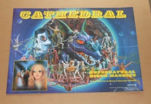 Cathedral Supernatural Birth Machine Poster Promo Original 18x24 RARE Metal - Picture 1 of 2