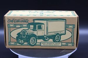 ERTL Collectibles 1931 Hawkeye Truck Bank 1:34 - Purple, Red