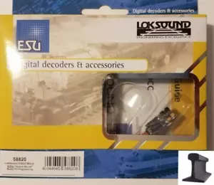 ESU 58820 ~ New 2025 ~ LokSound V5.0 Micro DCC Decoder ~ 8 Pin NEM652 ~ Z, N, HO - Picture 1 of 2