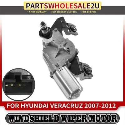 Motor limpiaparabrisas con 4 pines para Hyundai Veracruz 2007-2012 85-4574 lateral trasero Foto 1 de 4