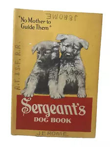 Sergeant's Dog Book 1931 Polk Miller Dog Breed Pics Price List - Picture 1 of 7