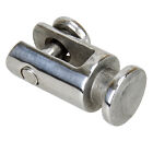 1x Stainless Steel Swivel Deck Hinge Quick Release Post for Boat Marine Raft