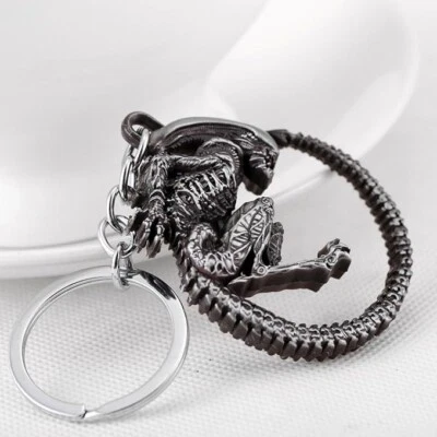 Alien Figur Xenomorph Schlüsselanhänger Metall Game Film Spiel NEU Aliens
