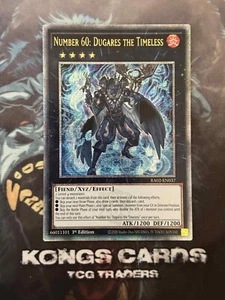 RA02-EN037 "Número 60: Dugares the Timeless" Cuarto de Siglo Secreto Raro YuGiOh - Imagen 1 de 1