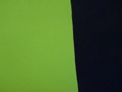 Softshell Fleece uni grün dunkelblau Meterware Winddicht hellgrün - Bild 1 von 4