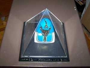 2002 Bradford Exchange Schatz von König Tut Maske von Tutanchamun Pyramide vier - Bild 1 von 13