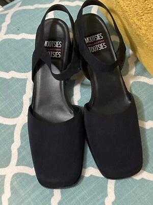 Zapatos de tacón bloque Mootsies Tootsies para mujer talla 11 de Estados Unidos Foto 1 de 4