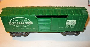 Vintage MARX O-Guage Box Auto Plastica Verde Sistema Centrale New York - Foto 1 di 17
