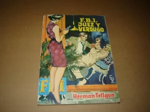 Herman Tellgon - FBI Juez y Verdugo pb vintage GGA Spain rare Judge & Hangman - Picture 1 of 3