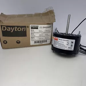 Dayton 3M539BG HVAC Motor, 1/15 HP, Shaded Pole 115V AC 1,550 RPM - Picture 1 of 5