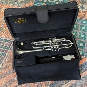 Besson 1000 Silver Plated Trumpet Bb - Picture 1 of 6