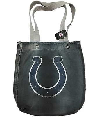 NFL Indianapolis Colts Logo Denim Tote Bag  15” H x 14” W - Image 1 of 4