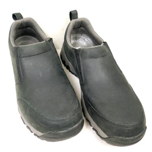 Duluth Trading Herren Wildschwein Leder Dschungel Mokassins schwarz geöltes Leder - 10 M - Bild 1 von 9