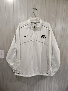 Nike Iowa Hawkeyes Quarter Zip Windbreaker Pullover Size XL Football NCAA... - Picture 1 of 8