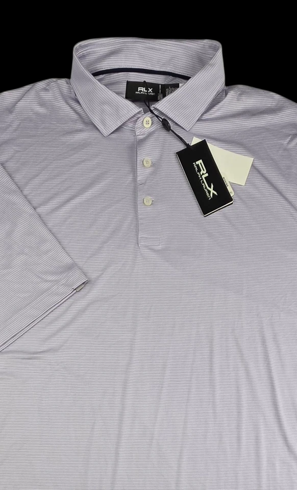Ralph Lauren RLX Golf Classic Fit Performance Polo Shirt XXL Lavender