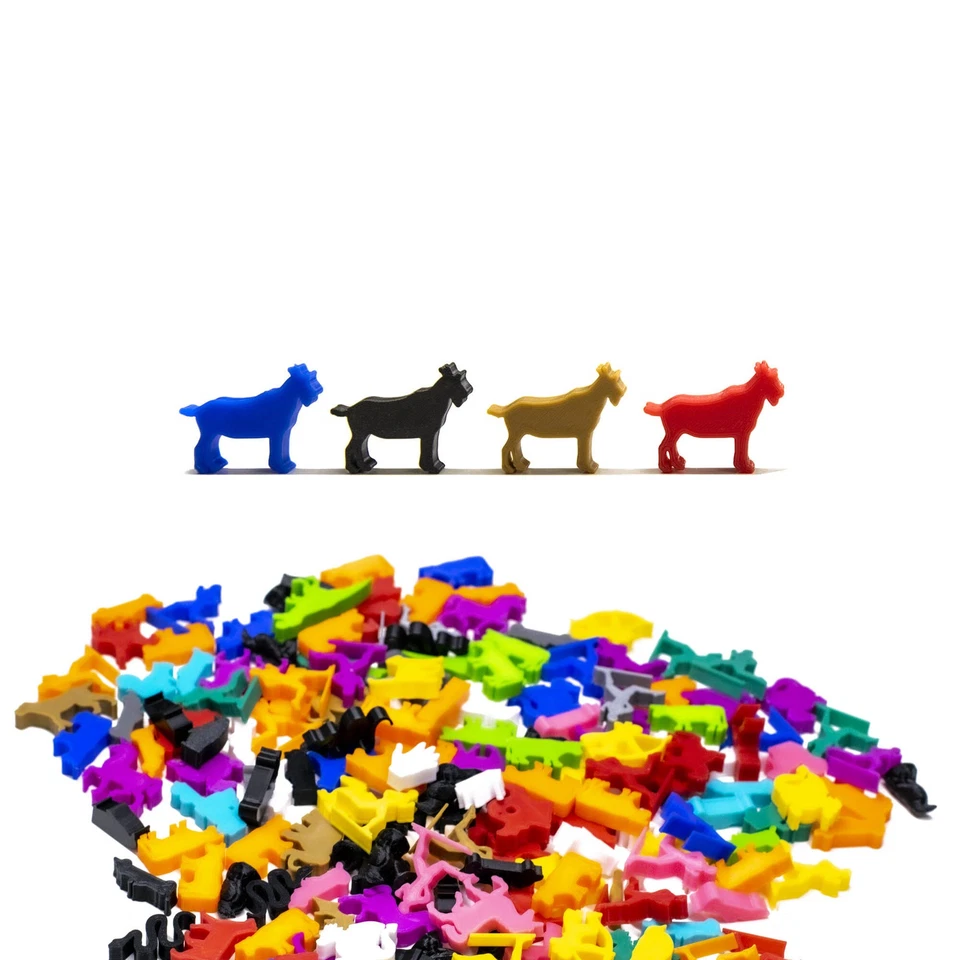 Cabra Granja Animal Meeples para Juegos de Mesa - Juego de Mesa Accesorios Piezas Actualización Foto 1 de 1