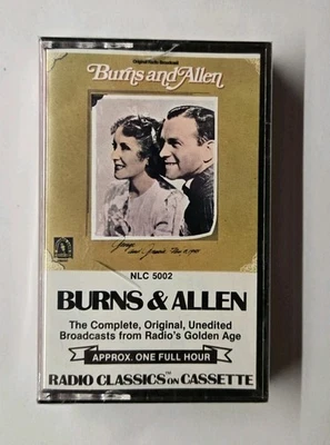 Burns & Allen Radio Classics on Cassette NLC 5002 - Image 1 of 3