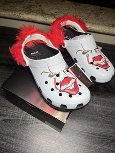 Crocs x IT Chapter 2 Pennywise Classic Clog Shoes 212351-90H Mens 12 - Picture 1 of 9