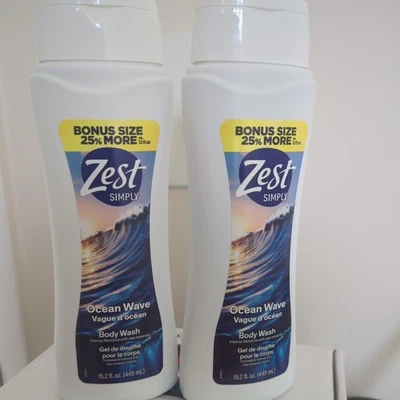Zest Ocean Wave мытье тела 15,2 жидк. унц. (449 мл) каждый набор из 2 - Изображение 1 из 2