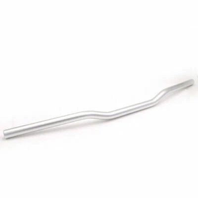 Silver Aluminum 7/8'' 22mm Drag Straight Bar Handlebar For Honda Harley Kawasaki - Image 1 of 4