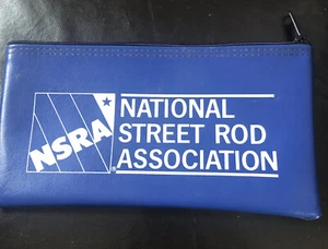 NSRA Nationa Street Rod Bank Deposit Bag - Picture 1 of 10