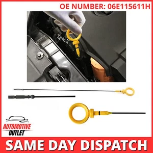 CAR 3.0L ENGINE OIL DIPSTICK 06E115611H FOR AUDI A4 S4 2008-2016 A5 S5 2005-2016 - Picture 1 of 15