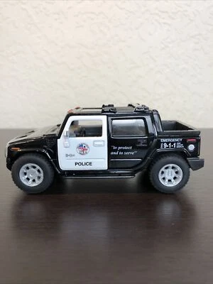Kinsmart 2005 Hummer H2 SUT Departamento de Polícia Die Cast - Imagem 1 de 4