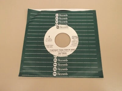 Ray Price - Farthest Thing From My Mind - ABC-12095 Promo - NM - Image 1 of 4