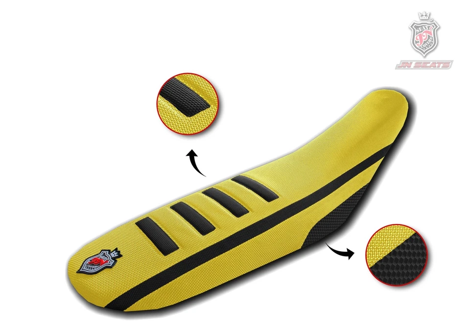 Suzuki Rmz 450 2008-2017 JN-Design COPRISELLA Anti-Slip Black & Yellow Foto 1 de 1