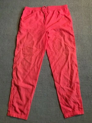Pantalones Adidas De Colección Para Mujer Pequeños Neón Naranja Trifolio Pantalones de Pista Nylon 2839 Foto 1 de 4