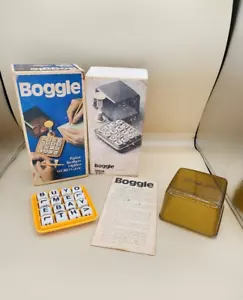 Vintage 1976 BOGGLE Parker Brothers Word Game. MISSING Sand Timer - Picture 1 of 10