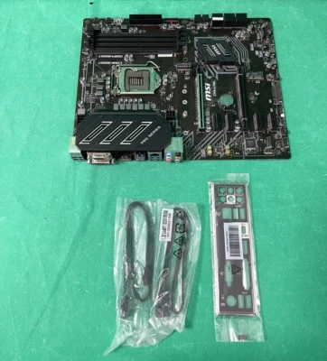 Placa madre para juegos MSI Z390-A PRO LGA1151 Intel DDR4 ATX *LEER/PARA REPUESTOS* Foto 1 de 4