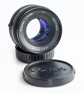Carl Zeiss Planar f/1.7 50mm T* Lens MMJ Contax C/Y mount - Picture 1 of 10