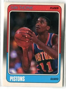 1988-99 Fleer Isiah Thomas Base Card #45 HOF DETROIT PISTONS - Picture 1 of 1