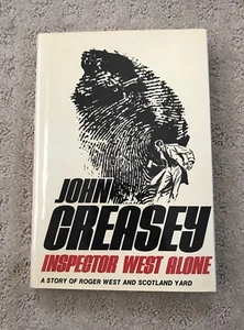 Inspector West Alone by John Creasey Hardcover - Picture 1 of 3