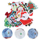 Christmas DIY Applique Clothes Patches Embroidered for Bags Jeans