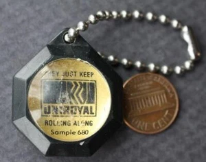 1970s Era Uniroyal Tires Directional Compass Keychain They Keep Rolling Along -- - Picture 1 of 1
