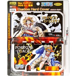 Hori One Piece Nintendo 3Ds Ll Exclusive Kisekae Plate Hard Cover Black OP-133A