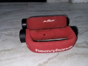 Set of 2 Vintage AMF Heavy Hands 1 lb Dumbbells Walking Hand Weights  - Picture 1 of 7