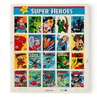 DC Comics Superhero Stamps Chapter One Full Sheet of 20 USPS 2005