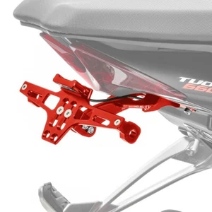 Portamatriculas para Yamaha MT-10 / MT-03 + iluminación NH2 rojo - Imagen 1 de 7