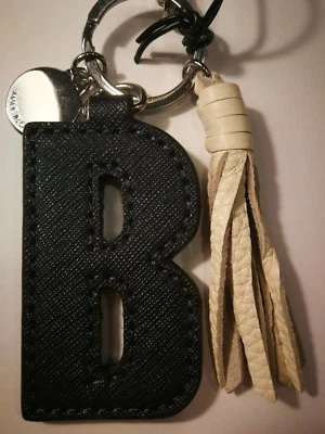 LEATHER KEYCHAIN/CHARM - REBECCA MINKOFF - ORIGINAL - Image 1 of 3